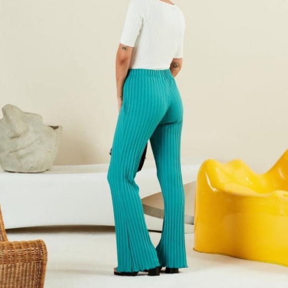 Simon Miller Rib Cyrene Ribbed Pant in Oasis Size XS NWT - Picture 2 of 6